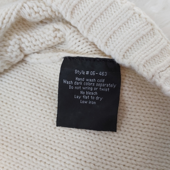 Seductions Beige Knitted Sweater Dress - Picture 10 of 10